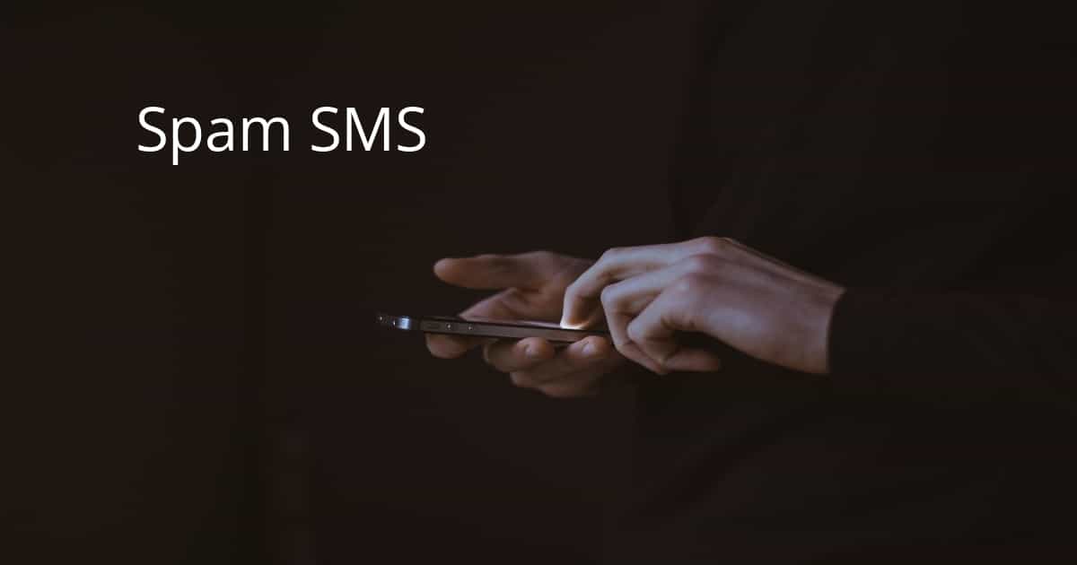 Spam SMS mit Phishing Link