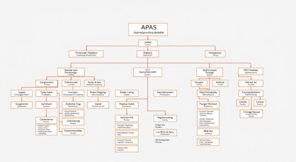 Organisationsstruktur der APAS