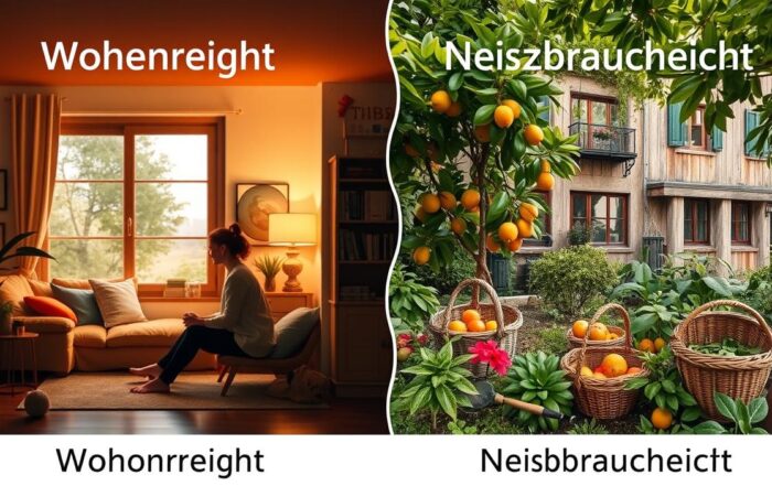 Wohnrecht vs. Nießbrauchrecht Immobilie